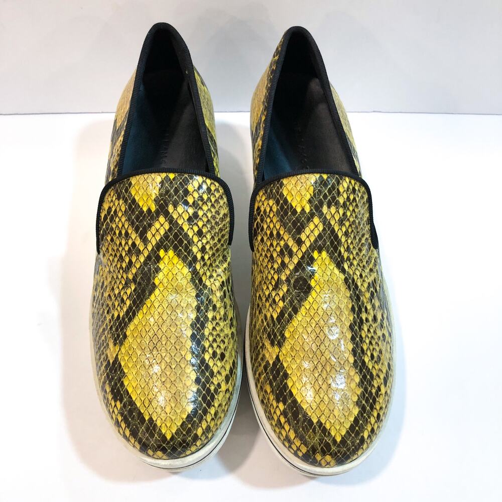 Stella Mccartney Binx Snake Print Python Wedge Pl… - image 5